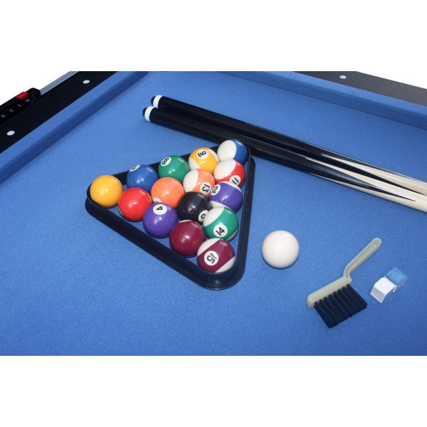 Stanlord 3-i-1 bord, Lucca 6 fods, sort