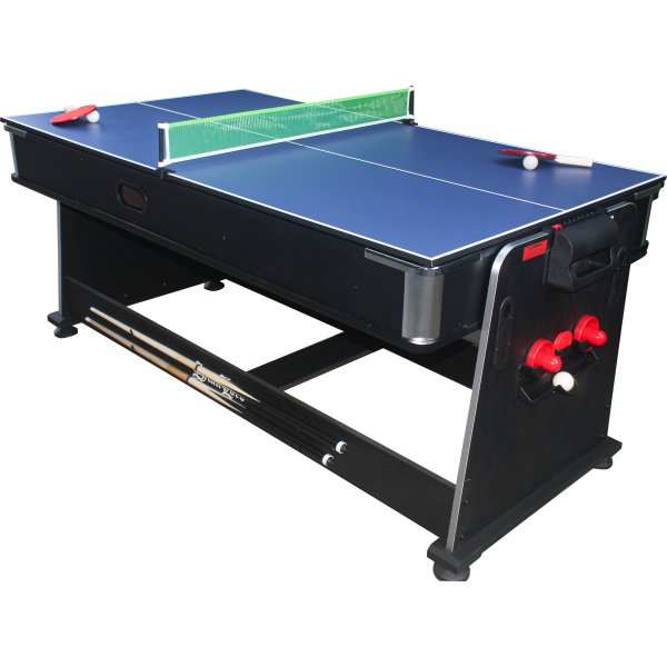 Stanlord 3-i-1 bord, Lucca 6 fods, sort