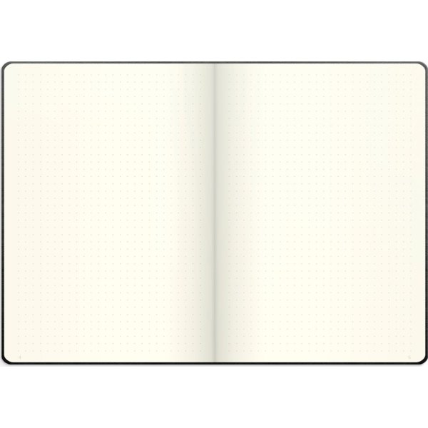 Burde DotNotes Notesbog | A5 | Sort