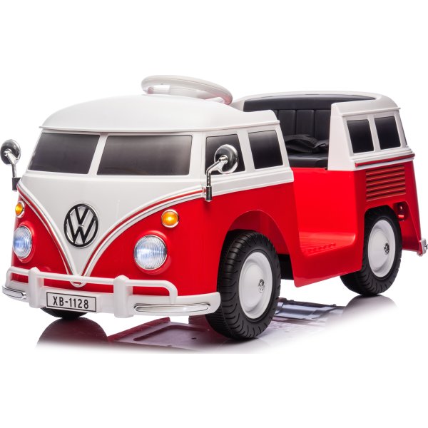 Elbil VW T1 børnebil, 12V, rød