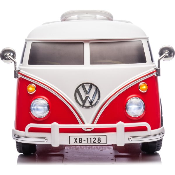 Elbil VW T1 børnebil, 12V, rød