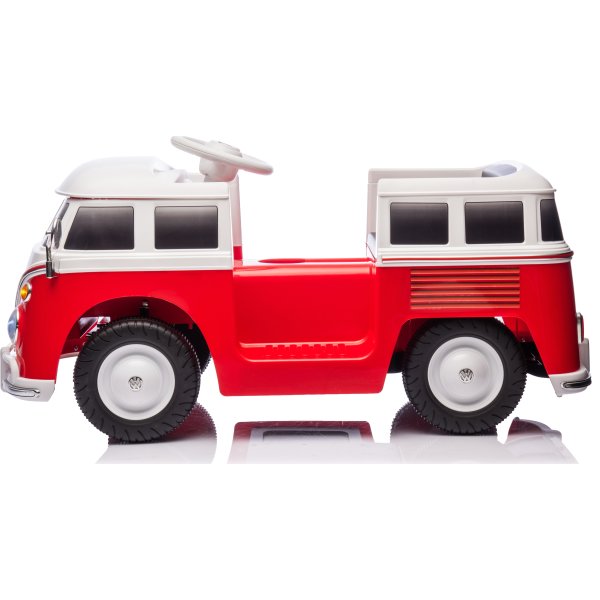 Elbil VW T1 børnebil, 12V, rød
