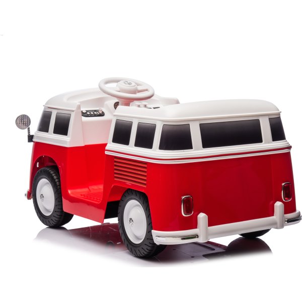 Elbil VW T1 børnebil, 12V, rød