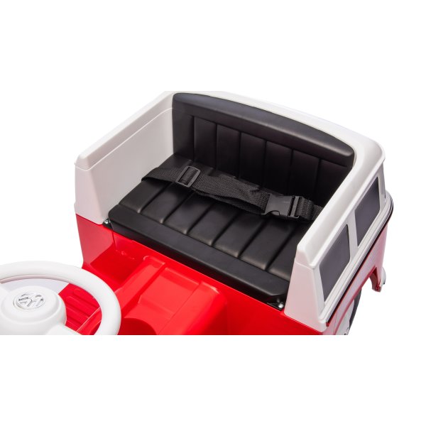 Elbil VW T1 børnebil, 12V, rød