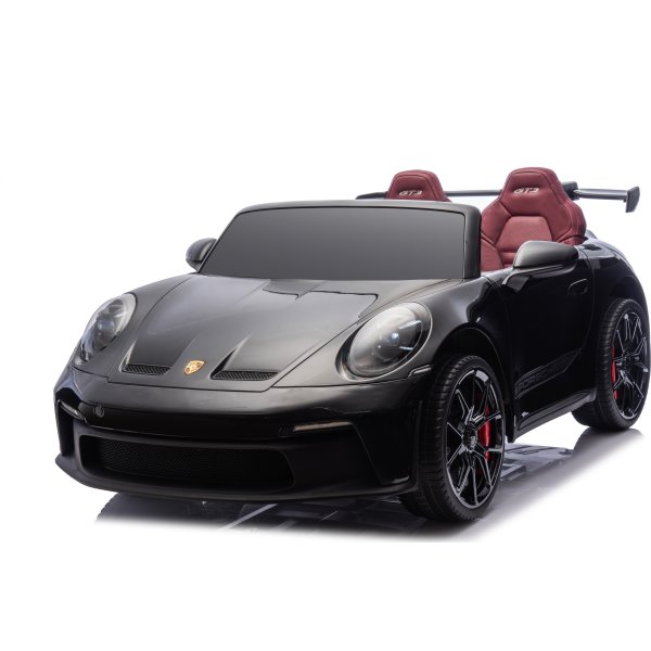 Elbil Porsche Spyder 911 GT3 børnebil, sort