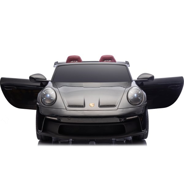 Elbil Porsche Spyder 911 GT3 børnebil, sort