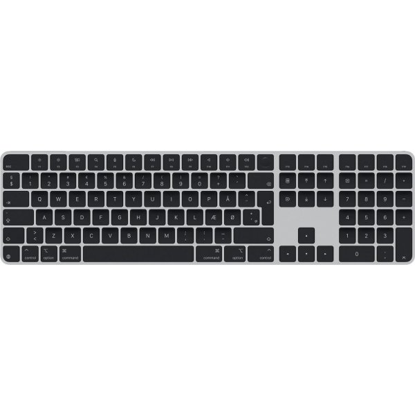 Apple Magic Keyboard Touch ID med numerisk, sort