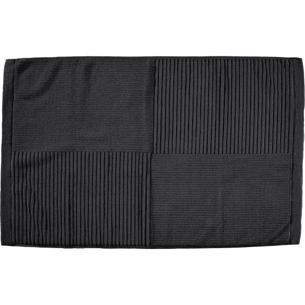 Zone Classic Bademåtte, 80 x 50 cm, sort