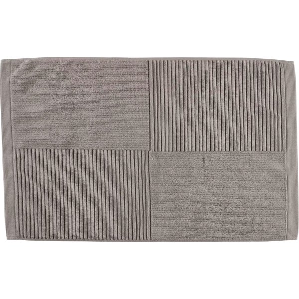 Zone Classic Bademåtte, 80 x 50 cm, grå