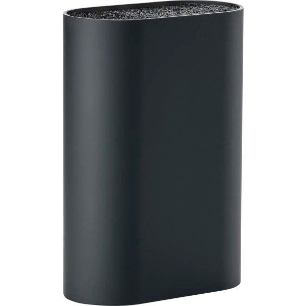 Zone Singles Knivblok, 17 x 9 x 24cm, sort