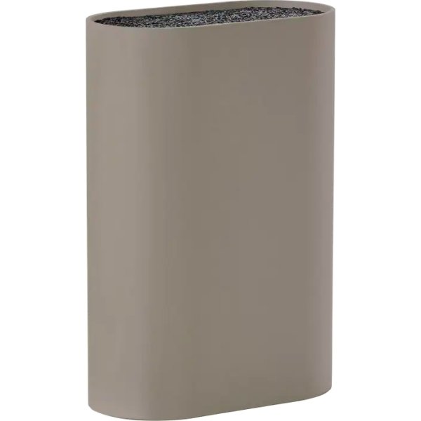 Zone Singles Knivblok, 17 x 9 x 24cm, taupe