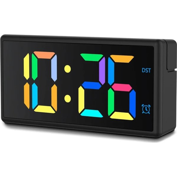 Hama Digital Vækkeur "Ibiza" Flerfarvet Display