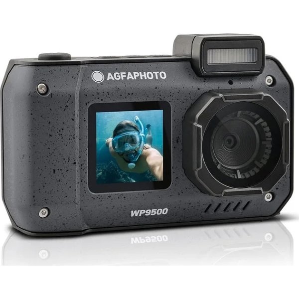 Agfaphoto Digitalt Kamera WP9500 Fuld HD, Sort