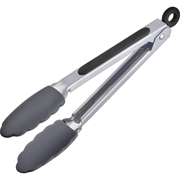 Westmark madtang med lås, 27 cm, stål/silikone
