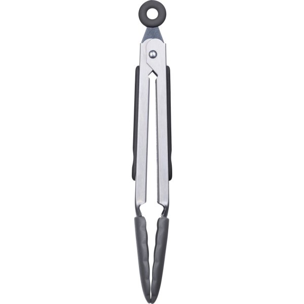 Westmark madtang med lås, 27 cm, stål/silikone