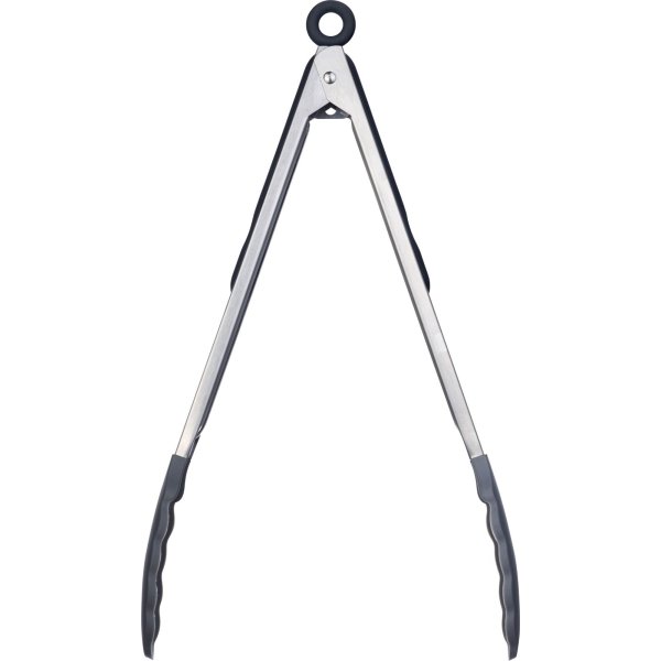Westmark madtang med lås, 34 cm, stål/silikone