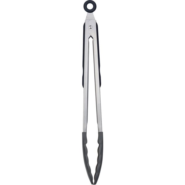 Westmark madtang med lås, 34 cm, stål/silikone