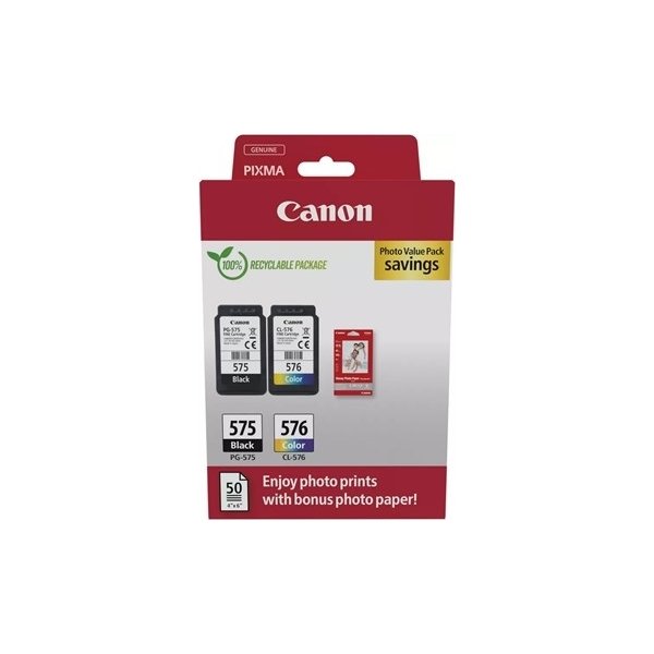 Canon PG-575/CL-576 Blækpatroner, sampak