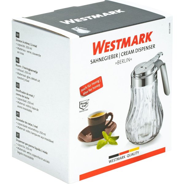 Westmark Flødedispenser Berlin, glas, 250ml