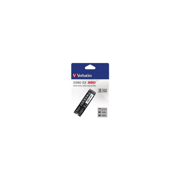 Verbatim Vi560 Internal SATA SSD harddiske, 2TB