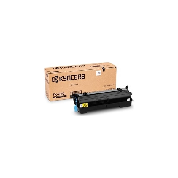 Kyocera TK-7310 Lasertoner, sort, 15.000 sider