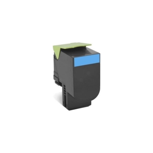 Lexmark CS510 Lasertoner, cyan, 4.000 sider