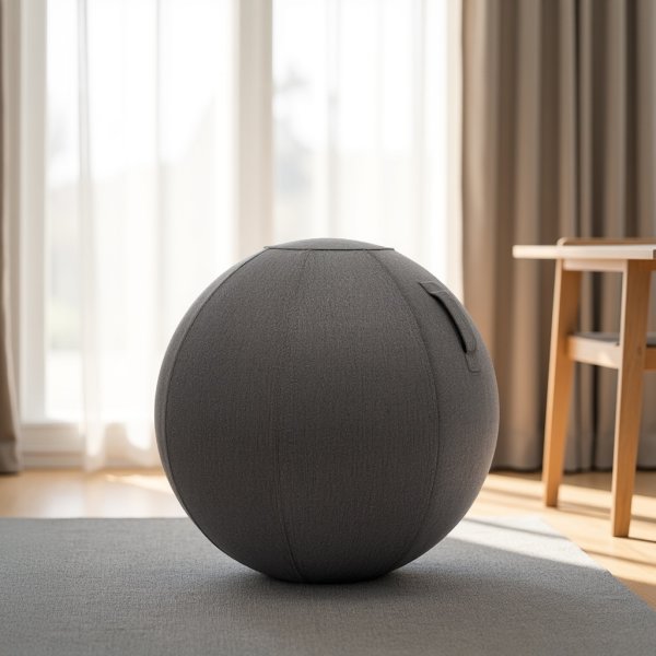 Lux balancebold 65 cm, Grå