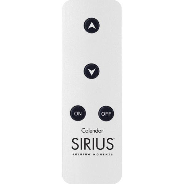 Sirius Fjernbetjening til kalenderlys