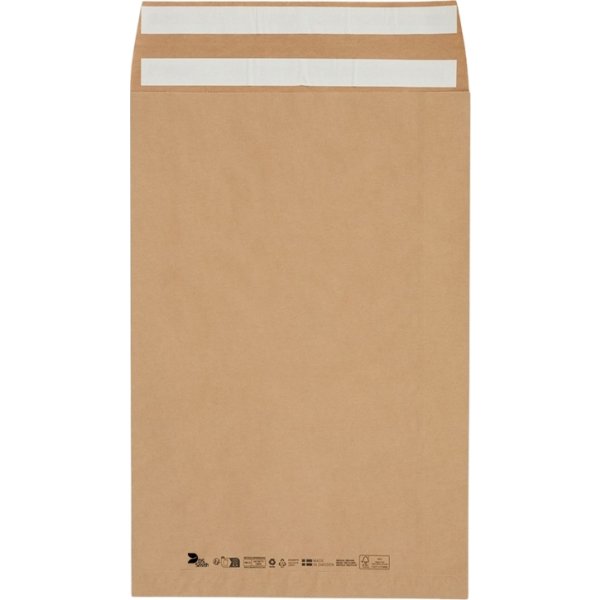 Forsendelsespose papir 380 x 570 mm 110 gr.