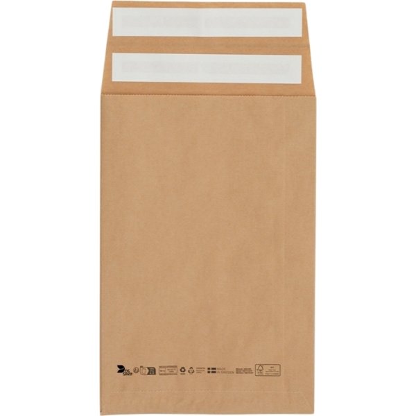 Forsendelsespose papir 230 x 340 mm 90 gr.