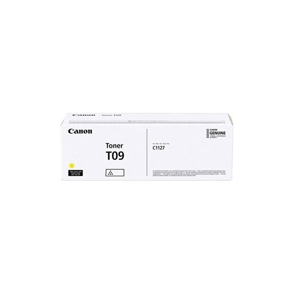 Canon T09 Lasertoner, gul, 5.900 sider