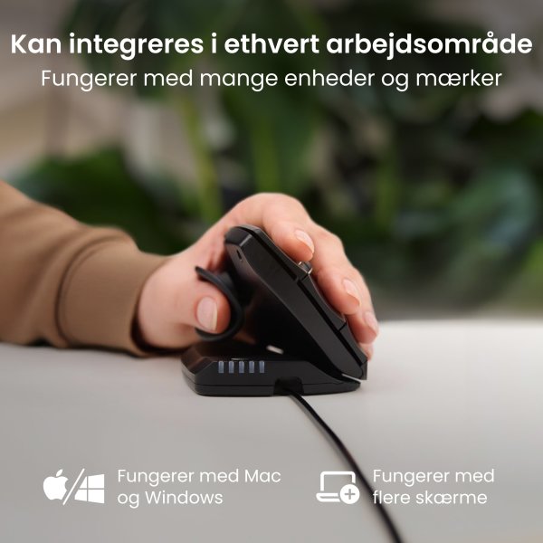 Contour Unimouse, venstre hånd, kablet