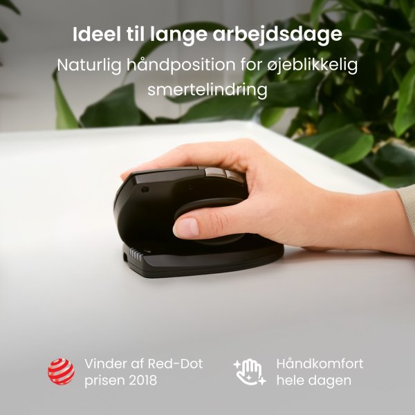 Contour Unimouse, højre hånd, trådløs