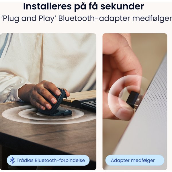 Contour Unimouse, højre hånd, trådløs