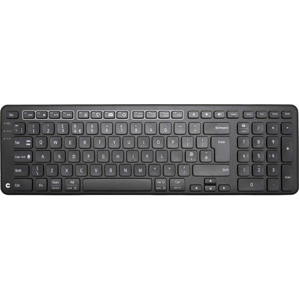 Contour Balance Wireless-PN Keyboard, sort