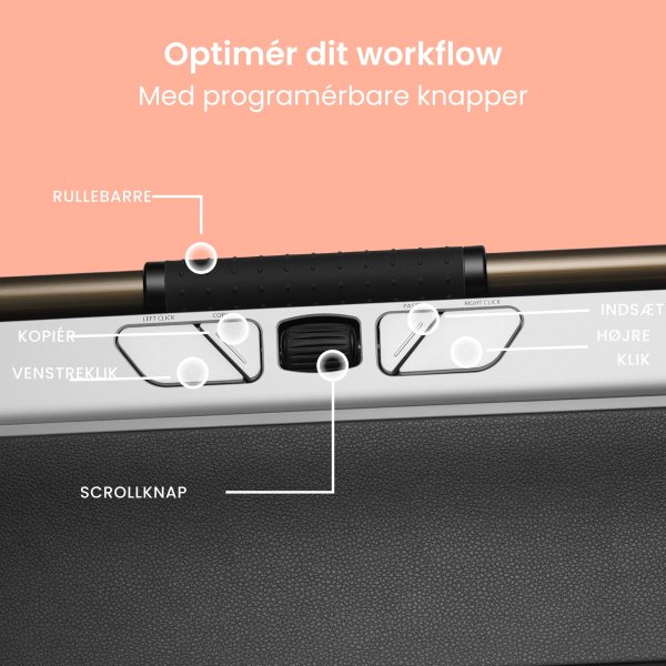 Contour RollerMouse Go Dock Håndledsstøtte