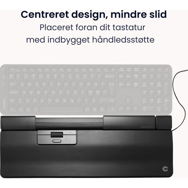 Contour SliderMouse Pro Wired Extended WR, læder