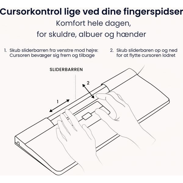 Contour SliderMouse Pro Wired Extended WR, læder