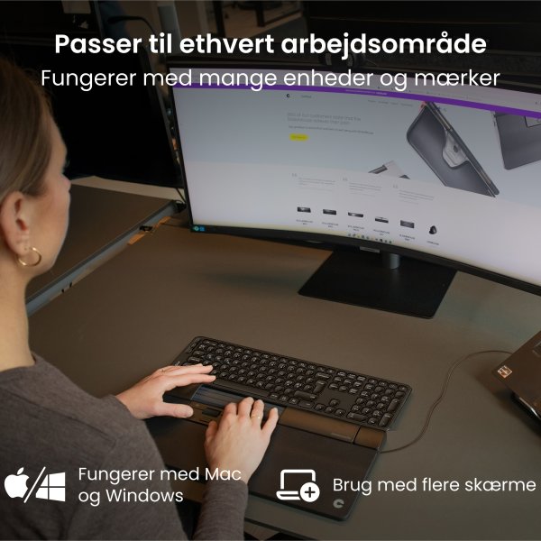 Contour SliderMouse Pro Wired Extended WR, læder
