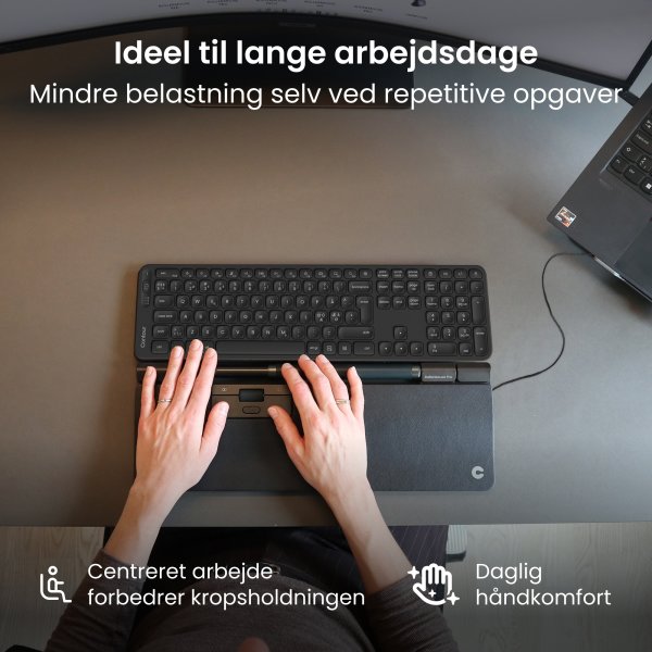 Contour SliderMouse Pro Trådløs Extended WR, læder