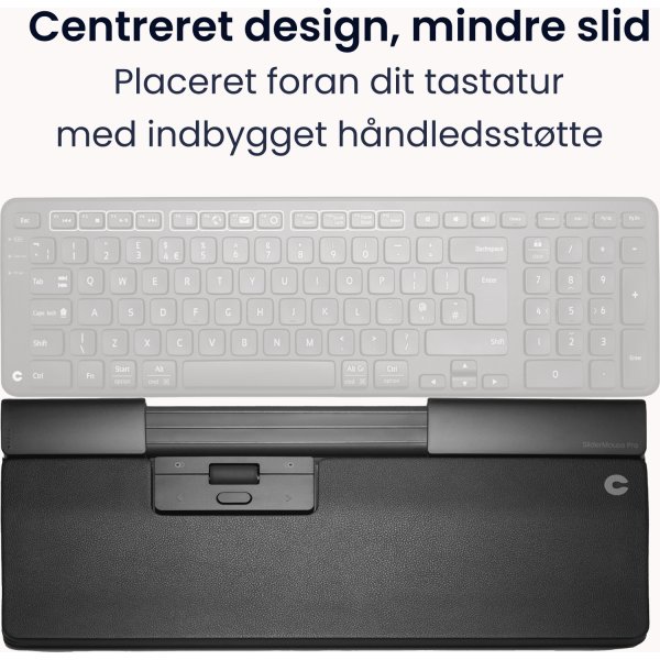 Contour SliderMouse Pro Trådløs Regular WR, læder