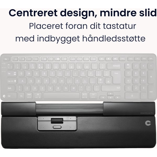 Contour SliderMouse Pro Trådløs Slim WR, læder