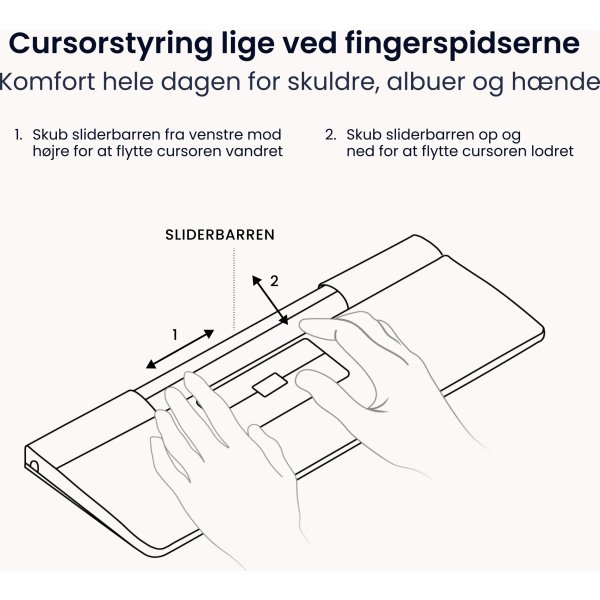 Contour SliderMouse Pro Trådløs Slim WR, læder