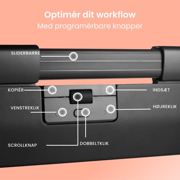 Contour SliderMouse Pro Trådløs Slim WR, læder