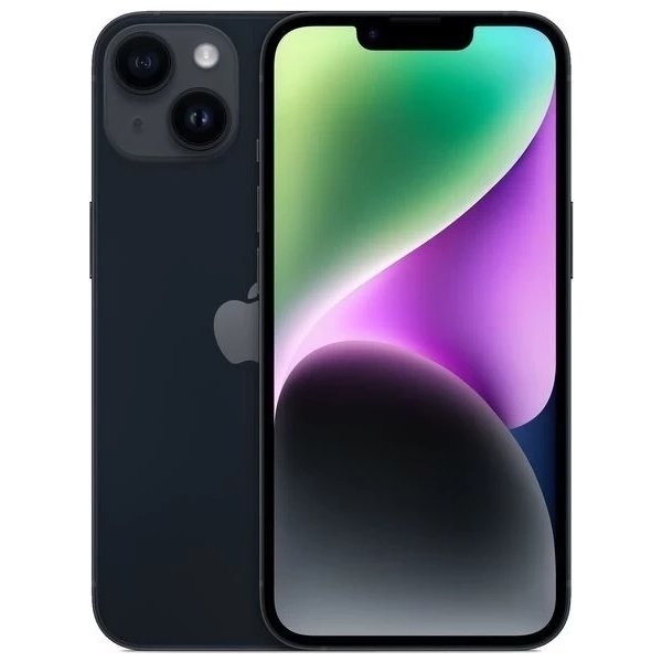 Brugt Apple iPhone 14 128GB (Midnight) - Grade B