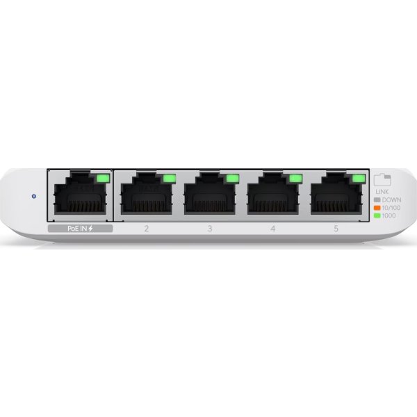 Ubiquiti UniFi Flex Mini Switch, 5-pak, hvid