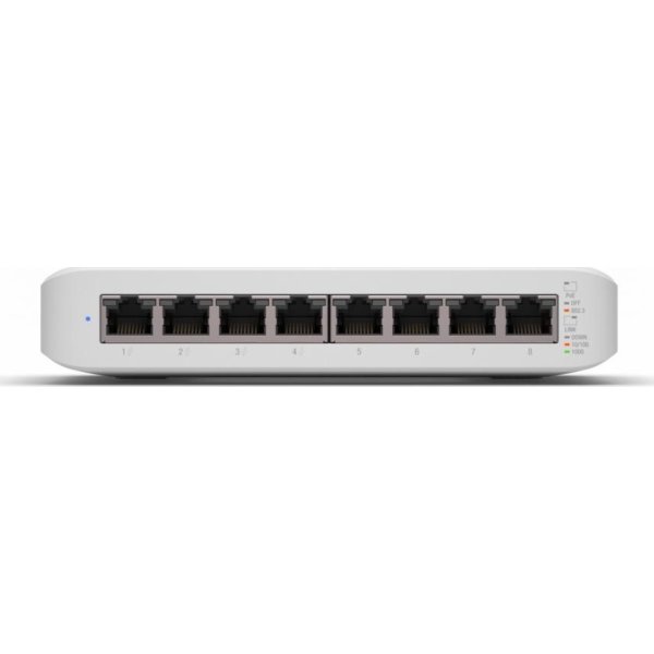 Ubiquiti UniFi Lite 8 PoE Switch, hvid