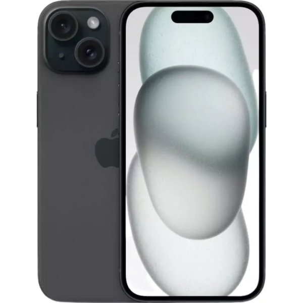 Brugt Apple iPhone 15 128GB (black) - Grade B