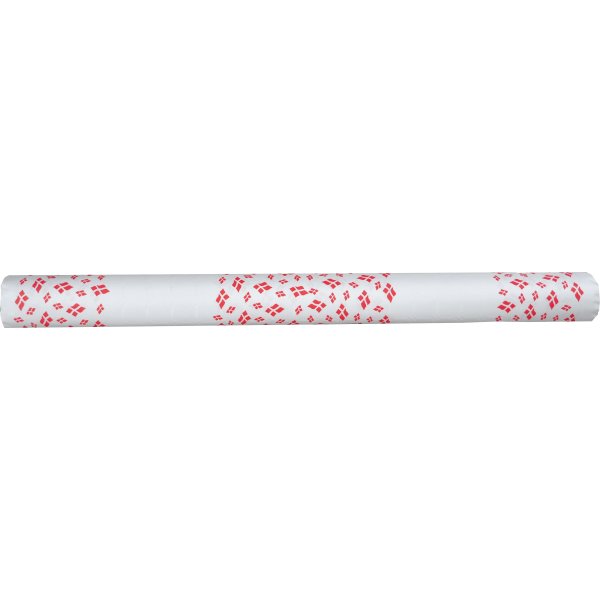 Rulledug TableSMART papir, damask, 1,2x50m, flag