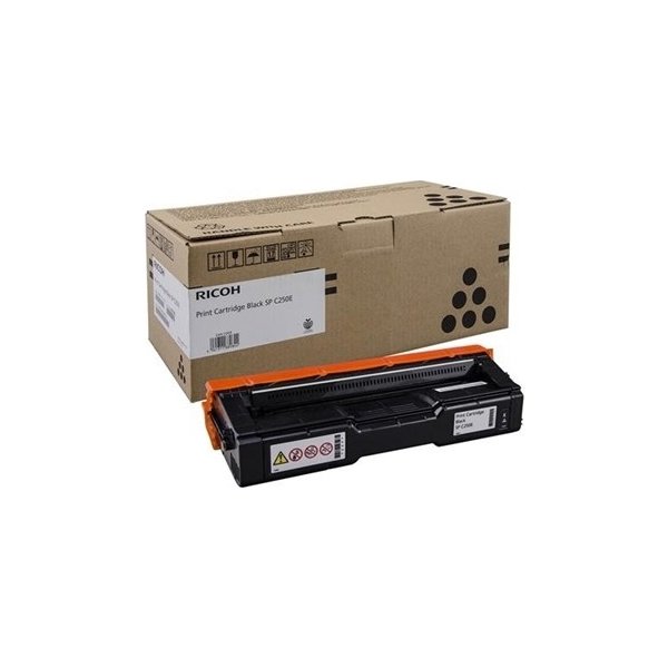 Ricoh SPC250E lasertoner, sort, 2000 sider.